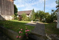 Garten, -Sitzplatz