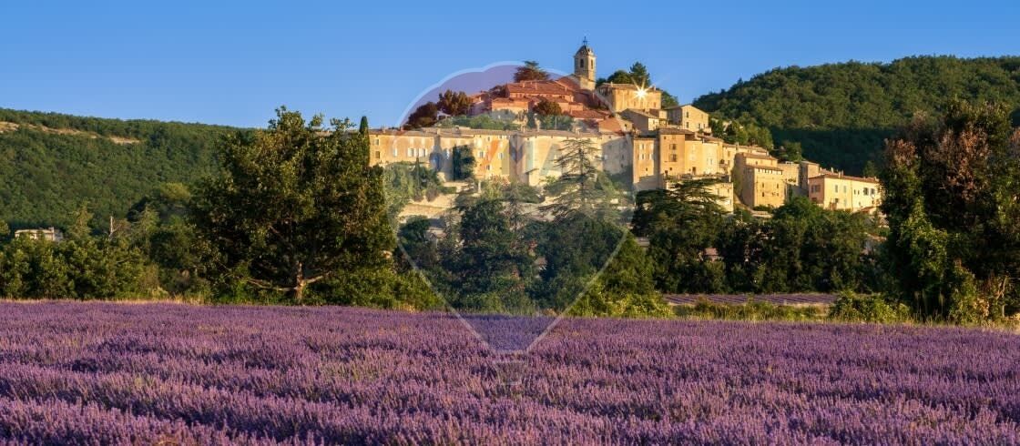 Bergdorf in der Provence