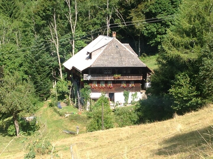 Freistehendes Schwarzwaldhaus am Bach