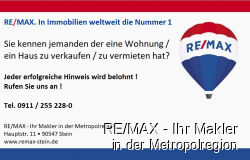 REMAX-Ihr Makler in der Metropolregion Stein