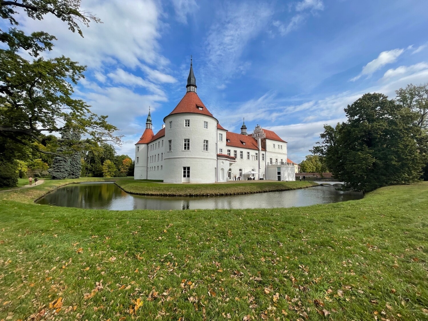 Princely moated castle