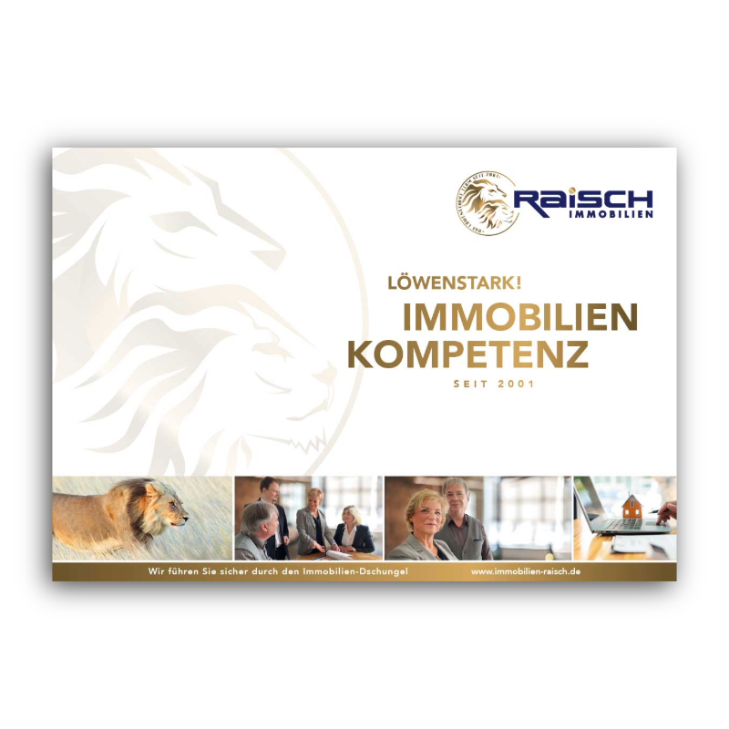 Unternehmensbroschuere Raisch Immobilien