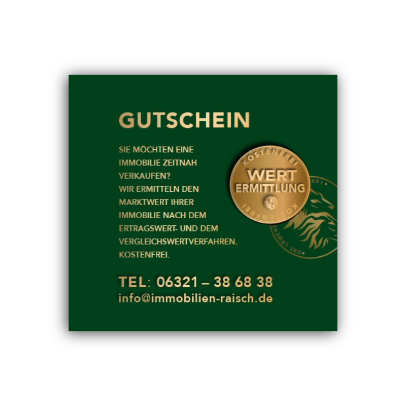 Gutschein für Immobilienbewertung