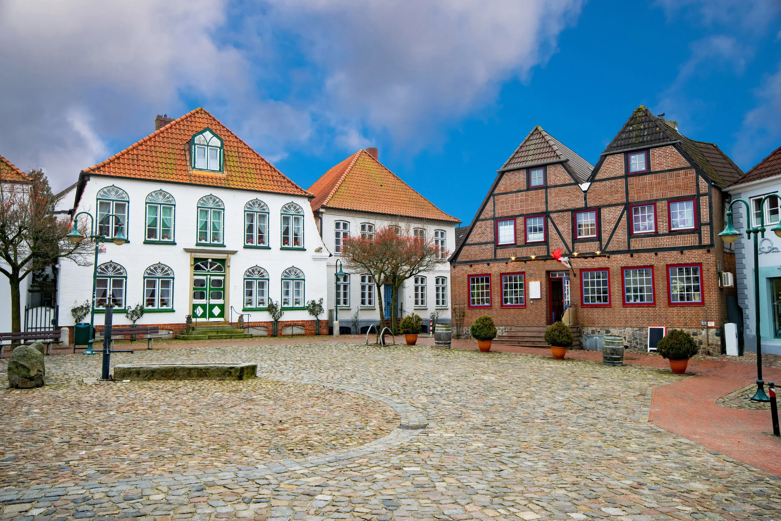Immobilienmakler Meldorf – Stadtansicht mit historischem Stadtkern