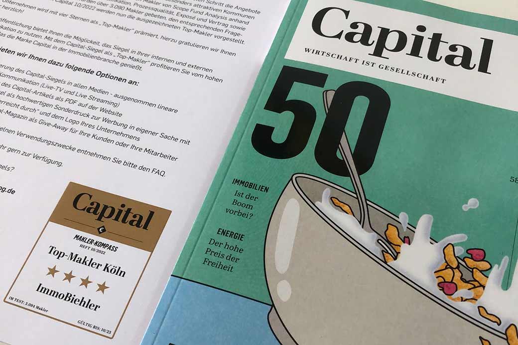 Aufnahme des Titelblattes des Magazins "Capital"