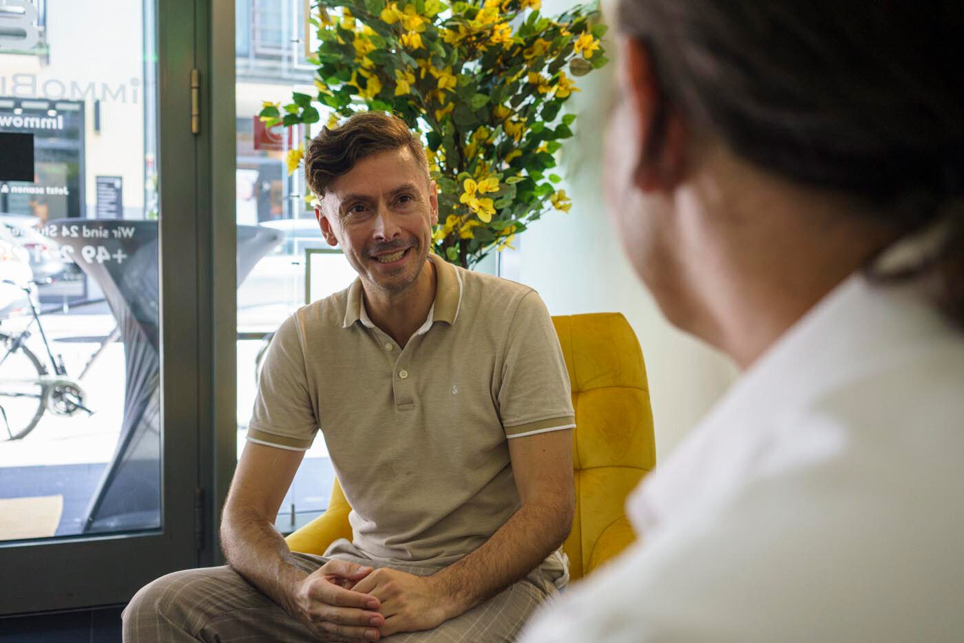 Dennis Biehler im Gespräch