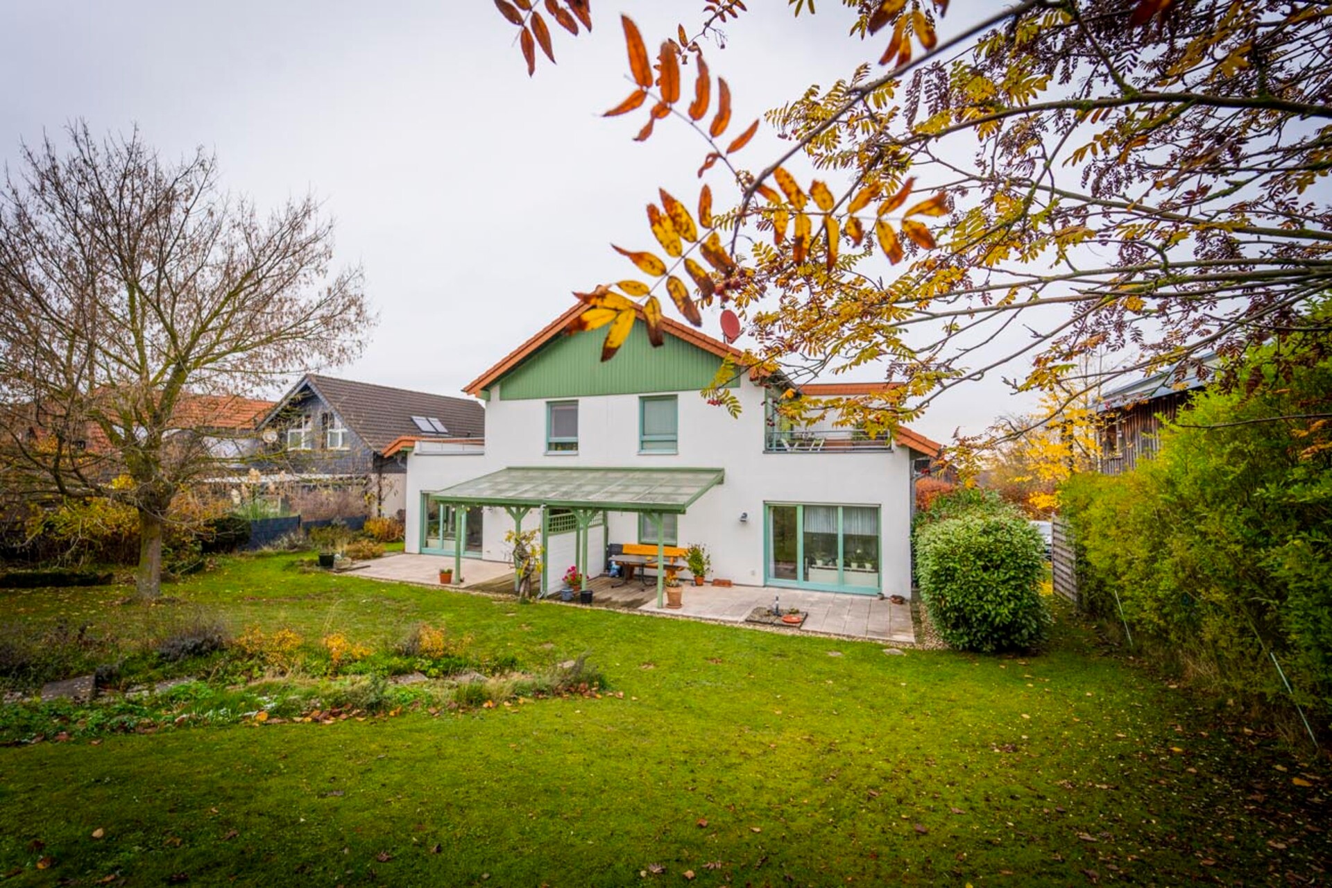 Außenansicht eines verkauften Hauses aus den ImmoBiehler-Fallstudien