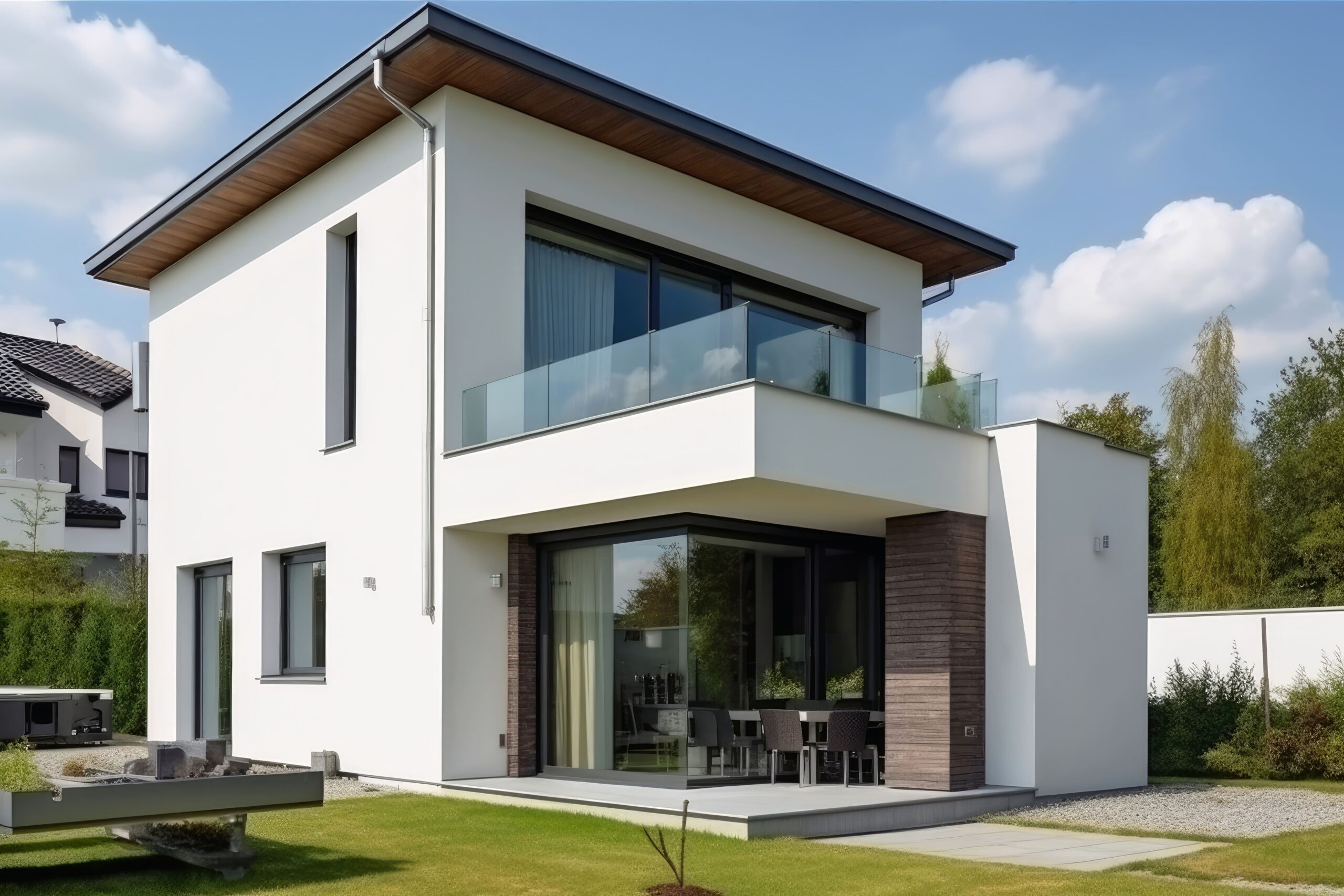 Modernes Einfamilienhaus