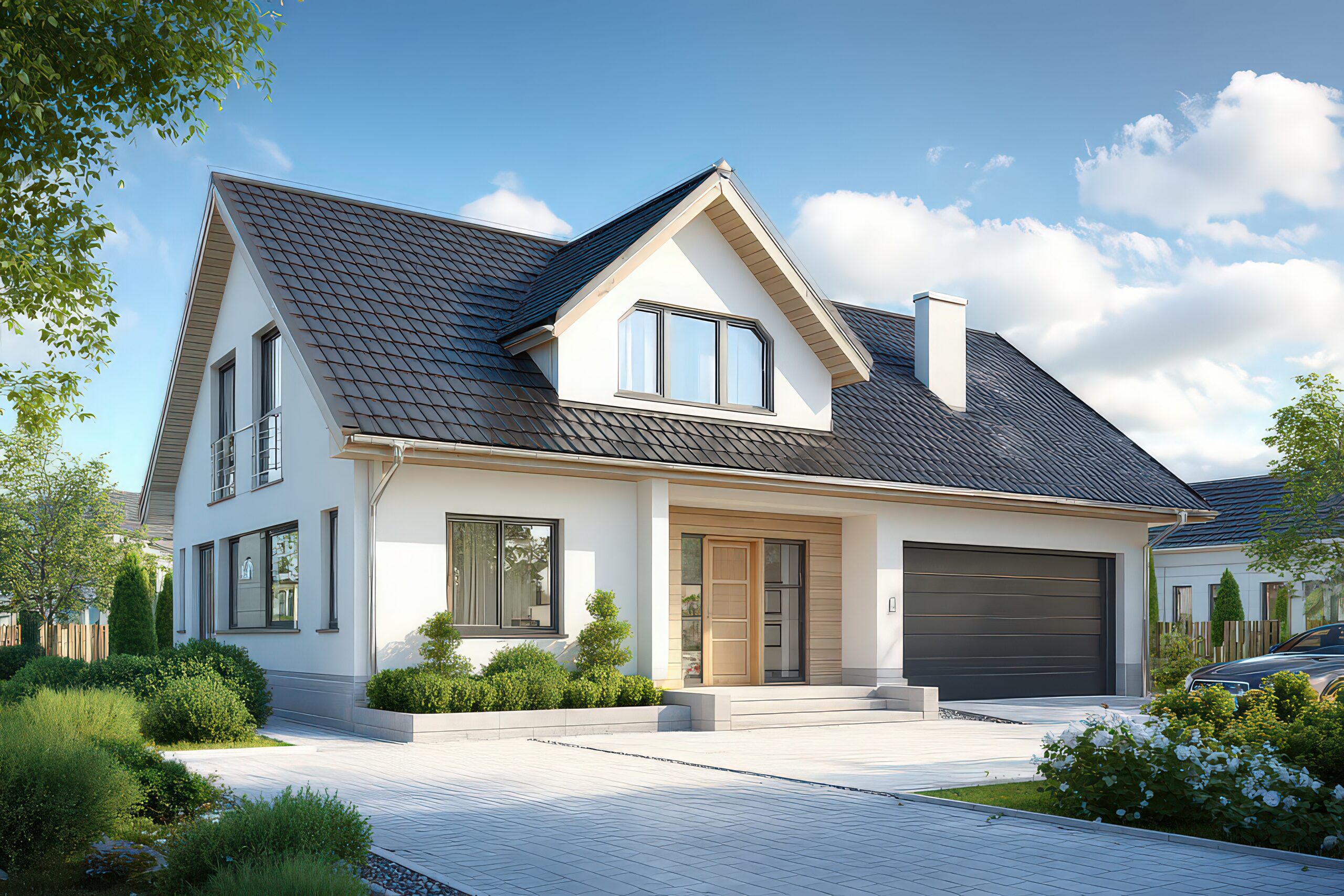 Modernes Einfamilienhaus