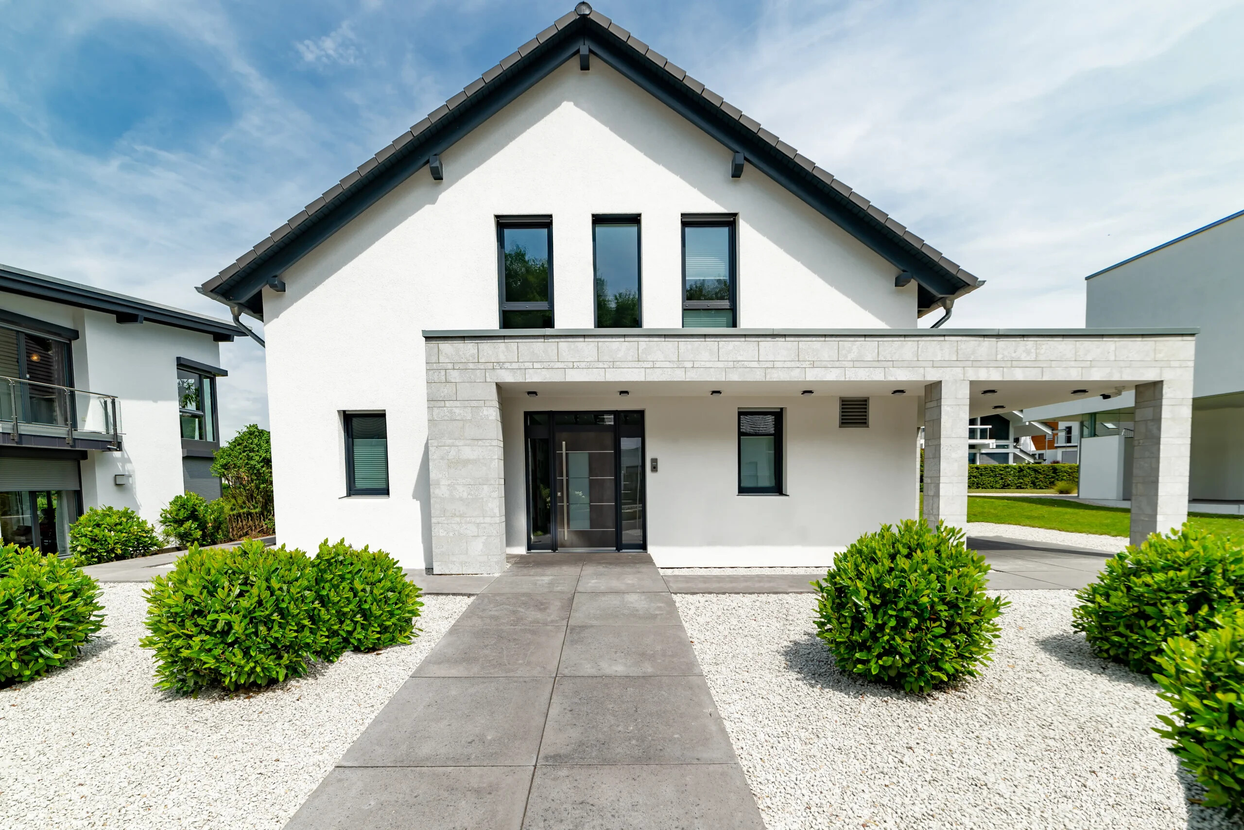 Modernes Einfamilienhaus