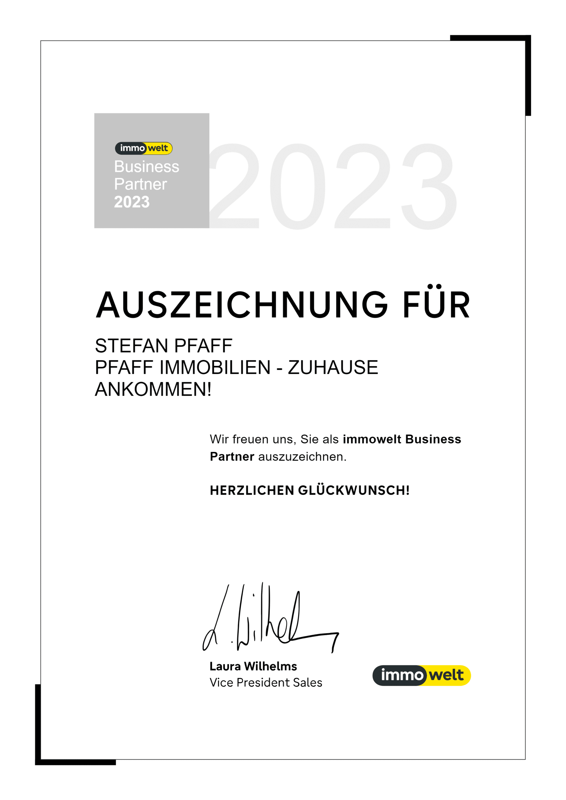 Siegel für immowelt-partner-award-2023_ori