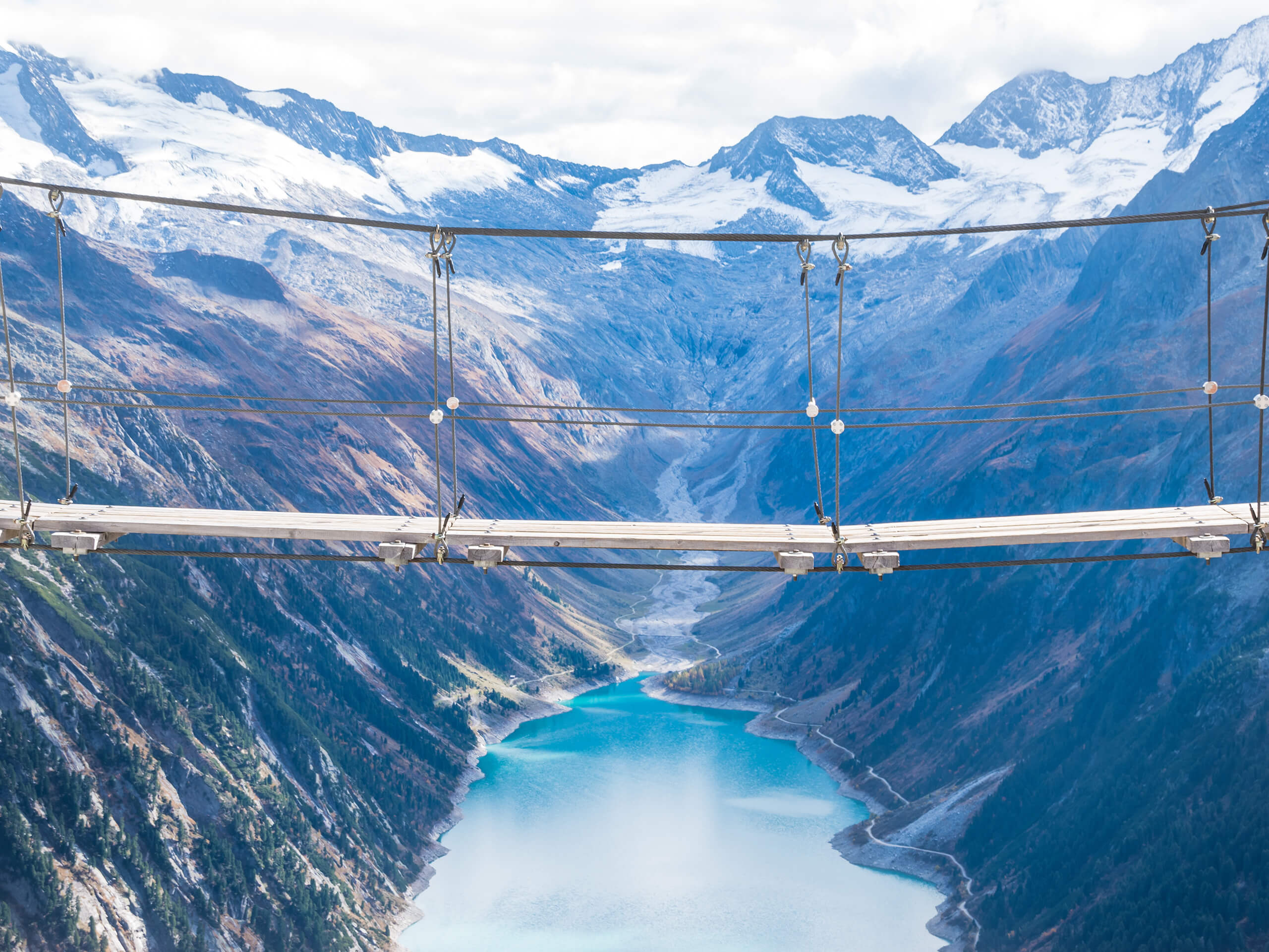 Schlegeis Brücke, im Tätigkeitsgebiet in Schwaz