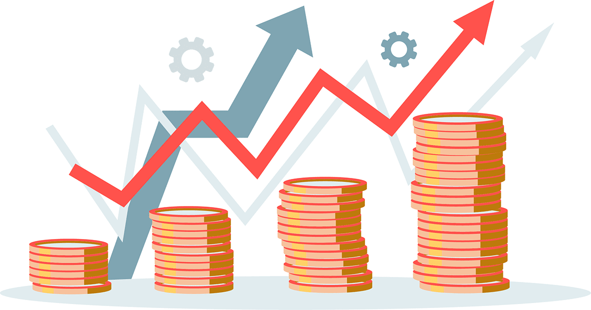Grafische Darstellung zur Indexanpassung in der Buchhaltung