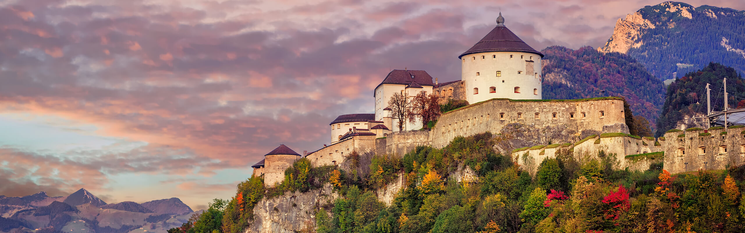 Blick auf die Festung in Kufstein