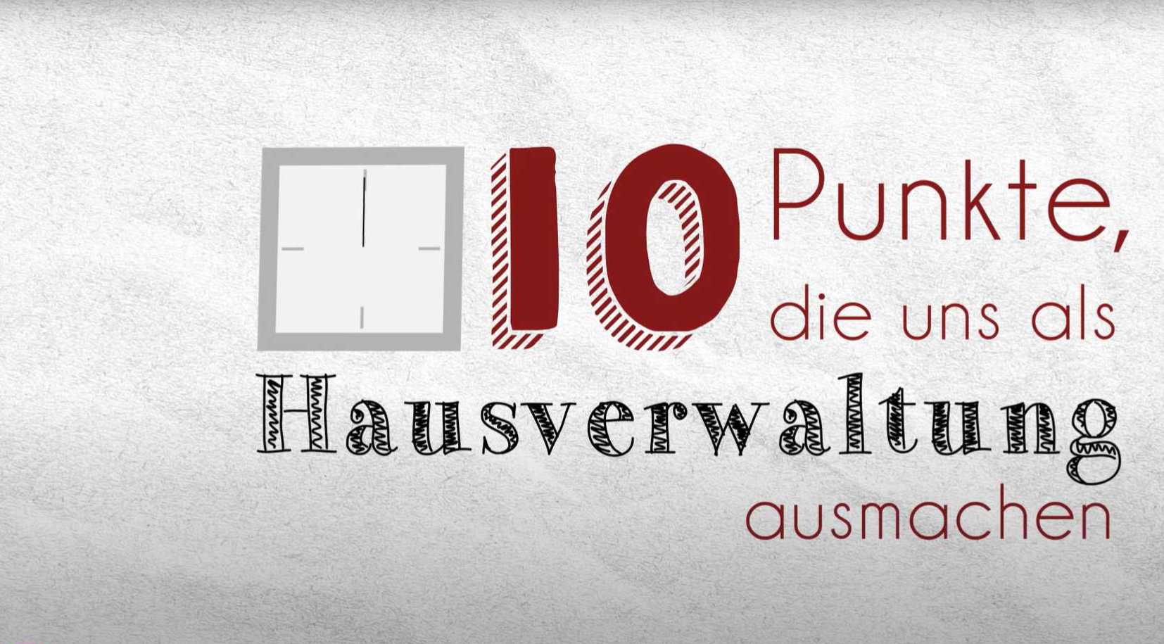 Thumbnail des Videos: 5 Gründe, die uns als Hausverwaltung ausmachen