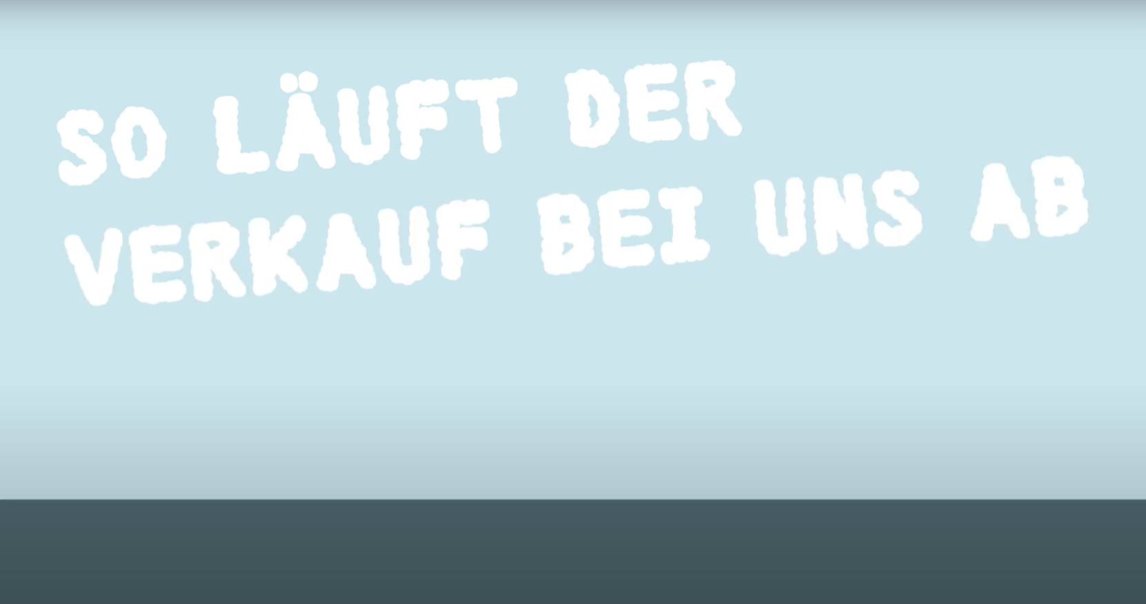 Thumbnail des Videos: So läuft der Verkauf bei uns ab