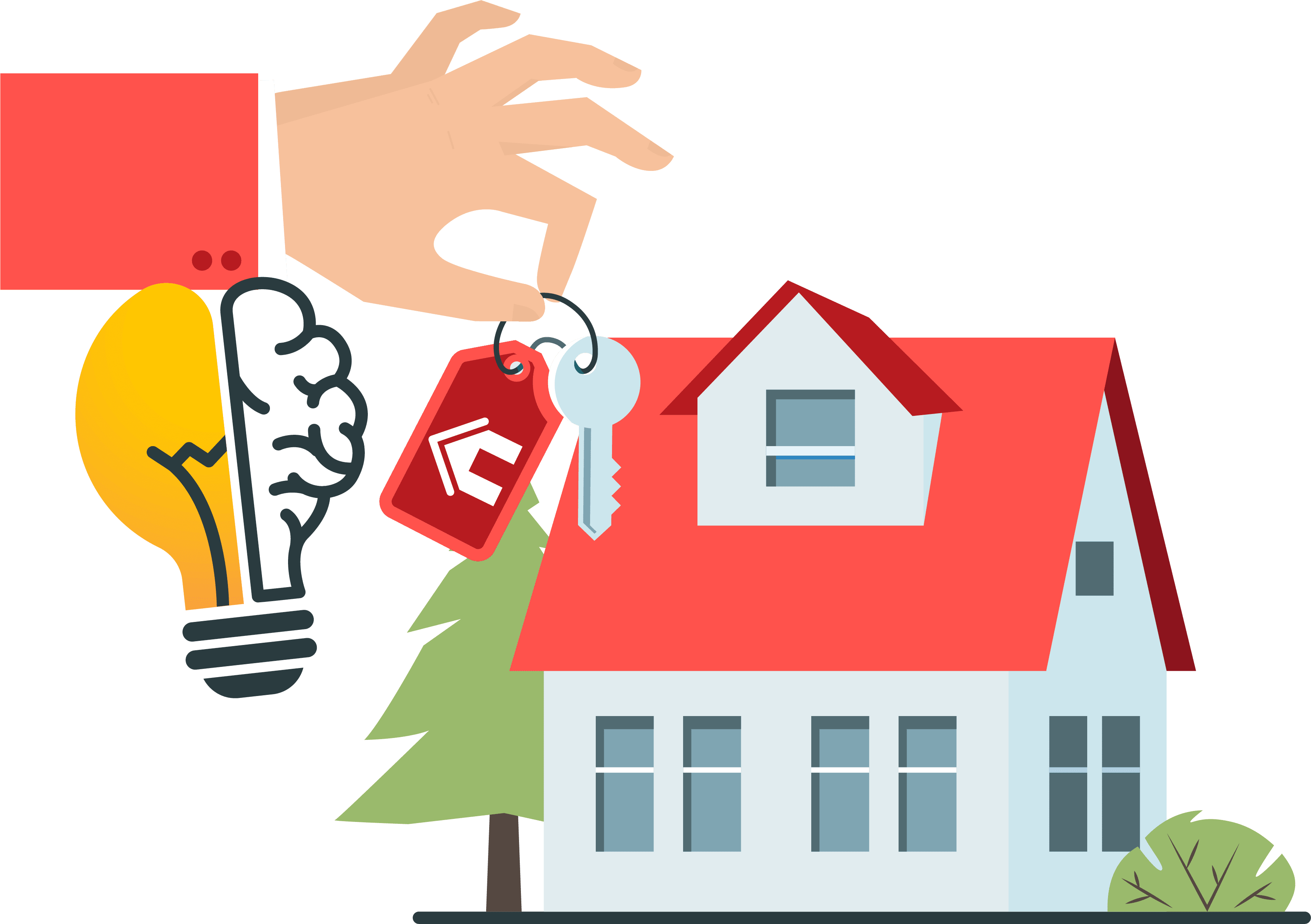 Icon für Innovation und Beratung bei den Maklerleistungen