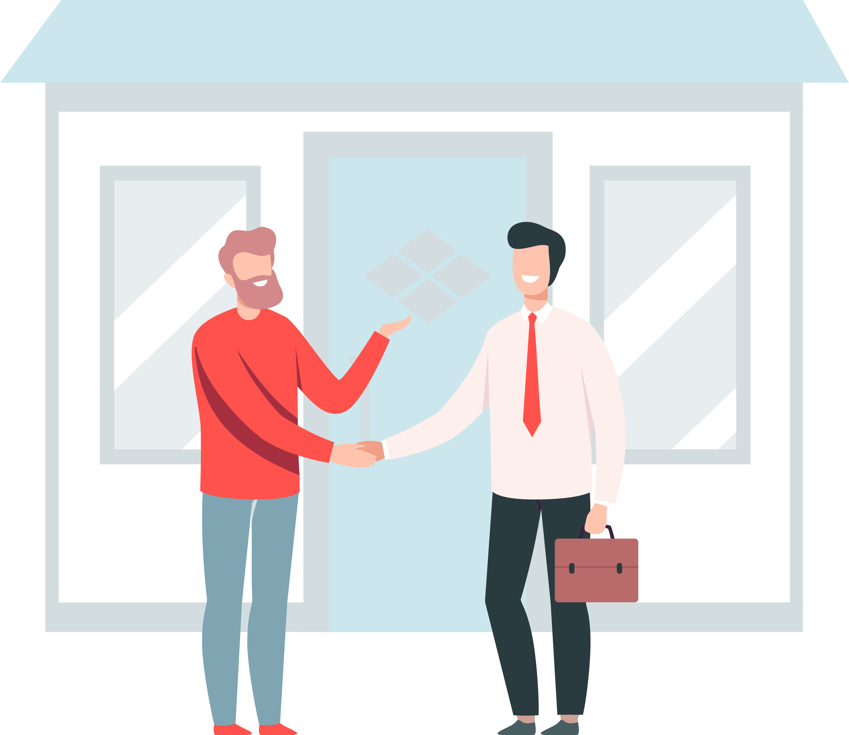 Makler und Kunde lernen sich kennen: Erstberatung im Vermittlungsablauf