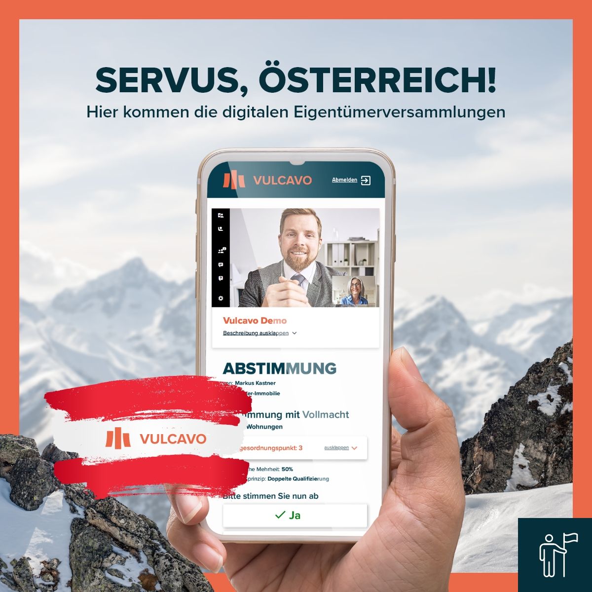 Egal ob Online, Hybrid oder in Präsenz, unsere Hausversammlungen laufen ab jetzt digital