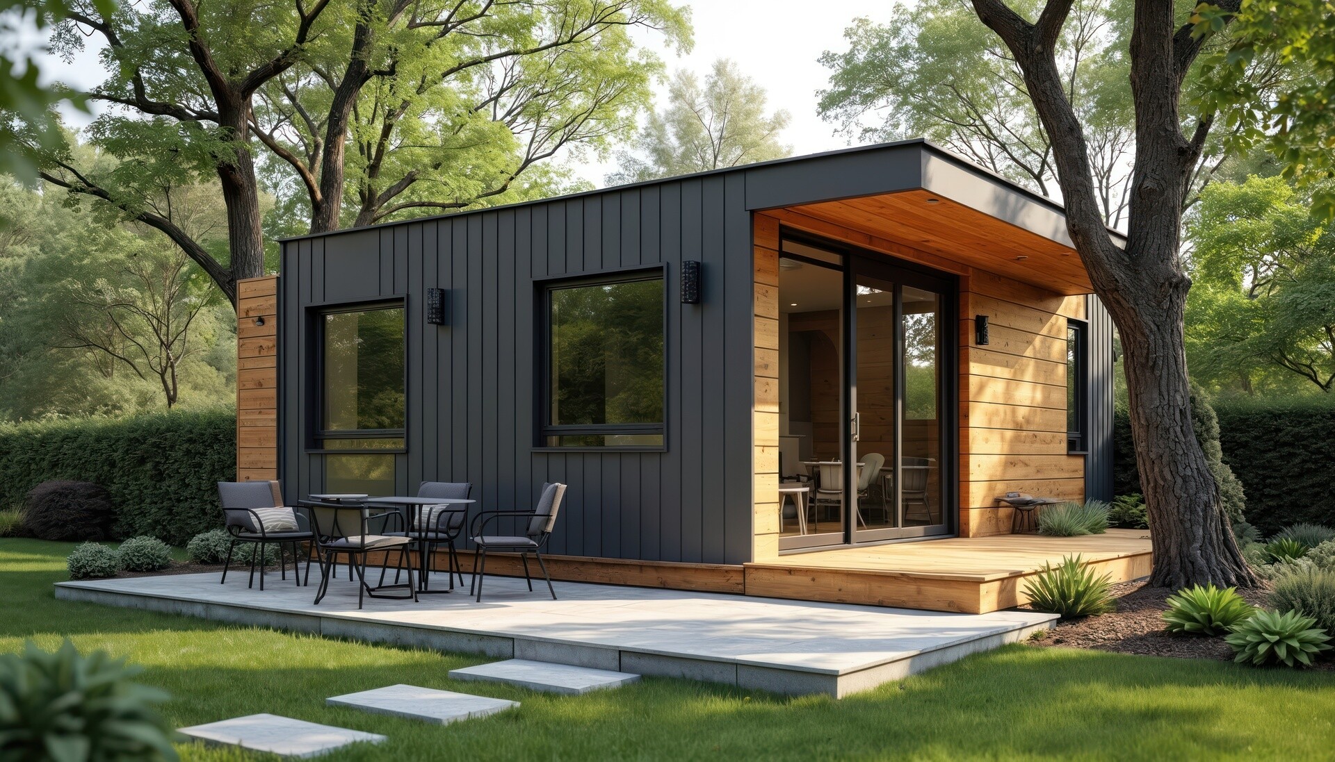 Tiny House mit Terrasse