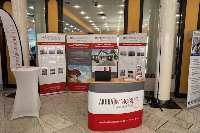 Impressionen der Immobilientage in Langenfeld und Monheim von AKURAT Immobilien