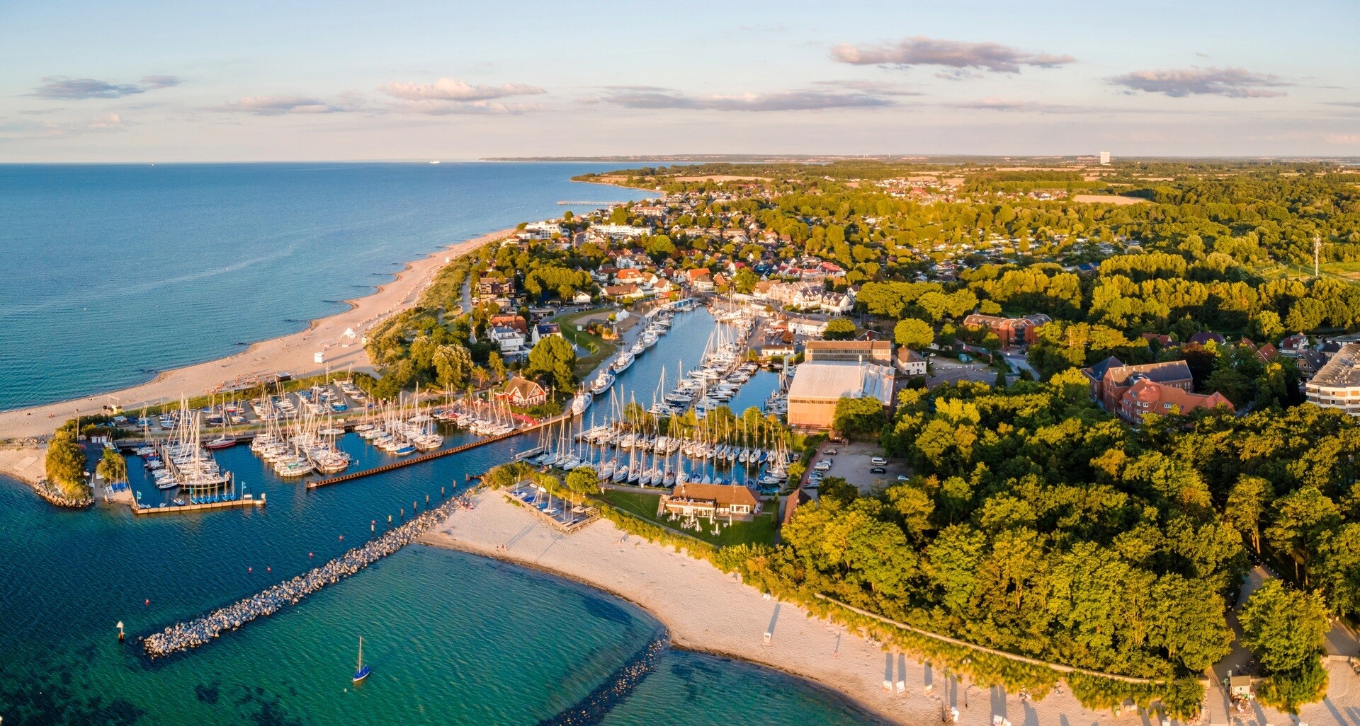 Blick auf Timmendorfer Strand