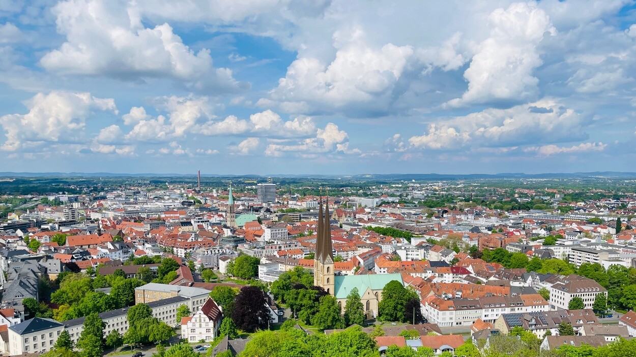 Aussicht auf die Marienkirche
