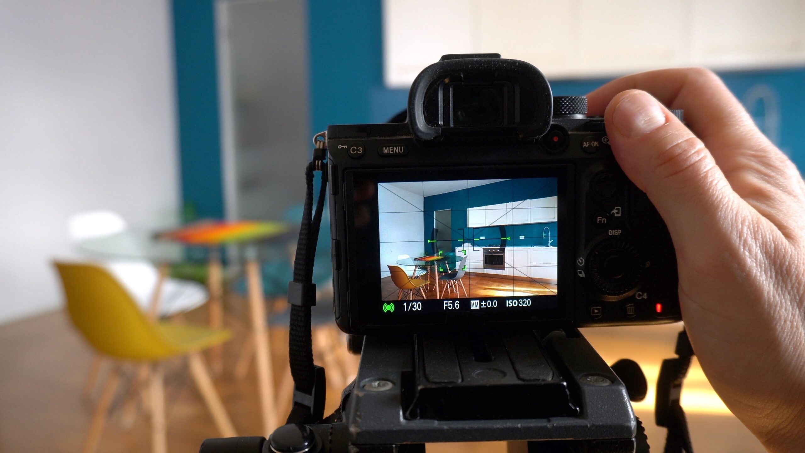 Professionelle Immobilienfotografie in Wohnung