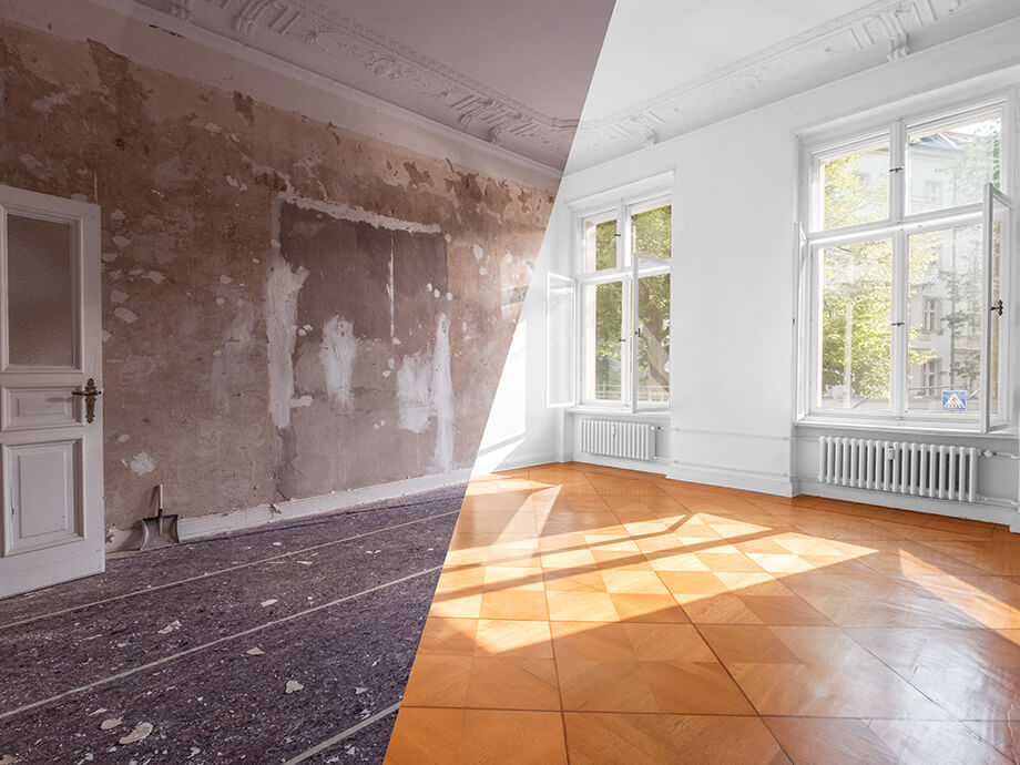 Vorher Nachher Renovierung