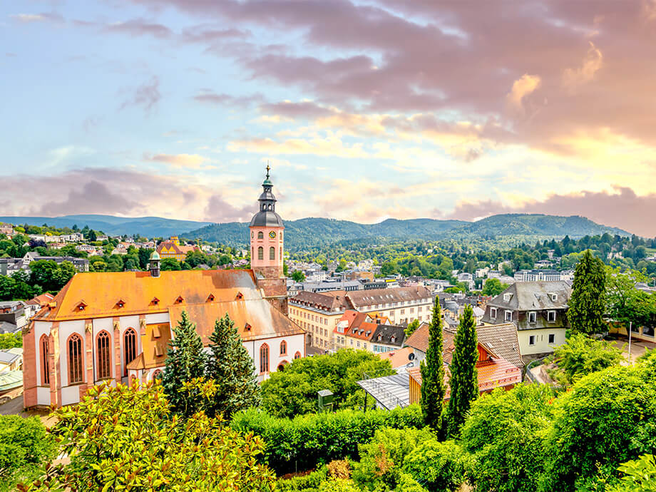 Panorama von Baden-Baden
