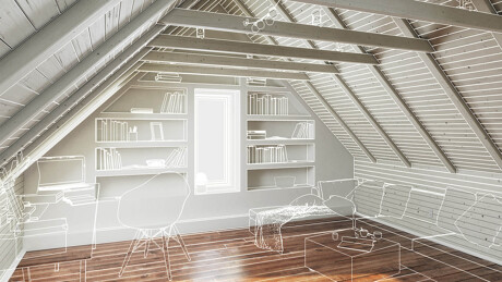 Modell einer Wohnung