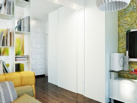Helles modernes Wohnzimmer