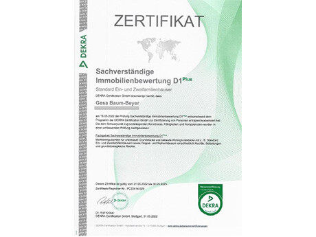 Zertifikat