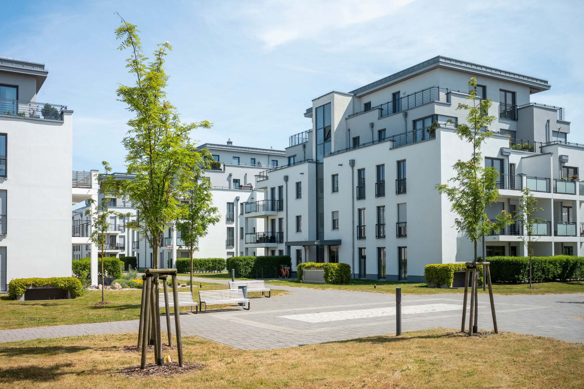Modernes Mehrfamilienhaus in Berlin