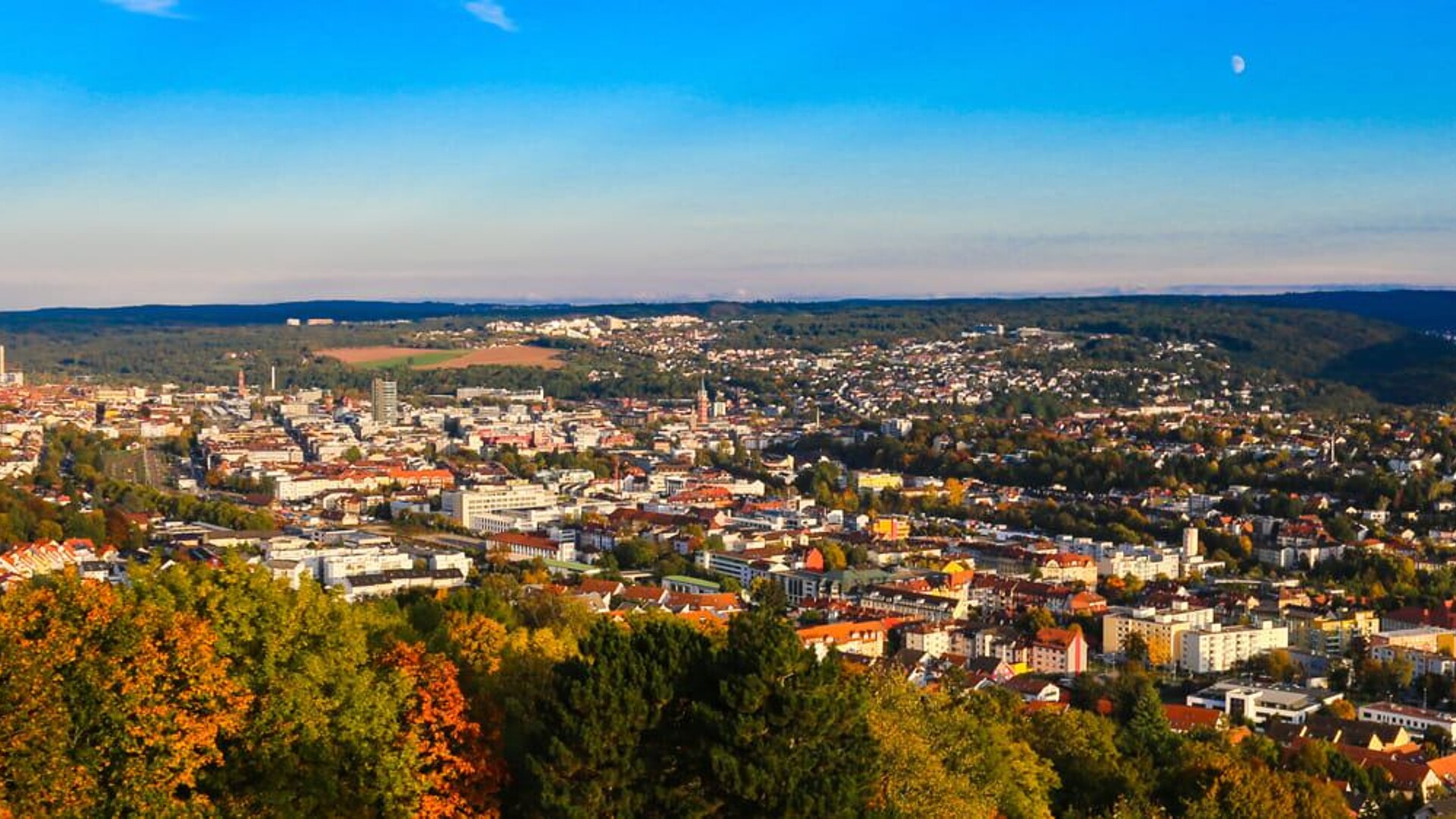 Panorama Pforzheim bei Tag Immobilienmakler Pforzheim