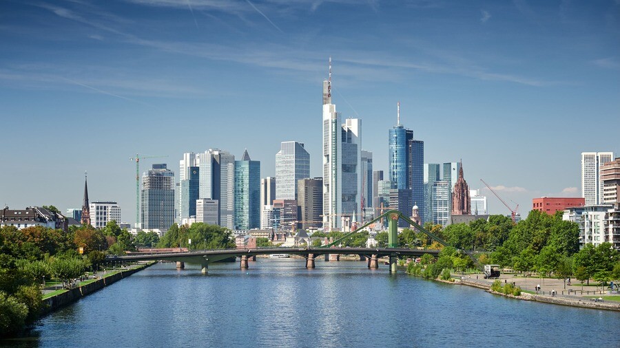 Skyline von Frankfurt