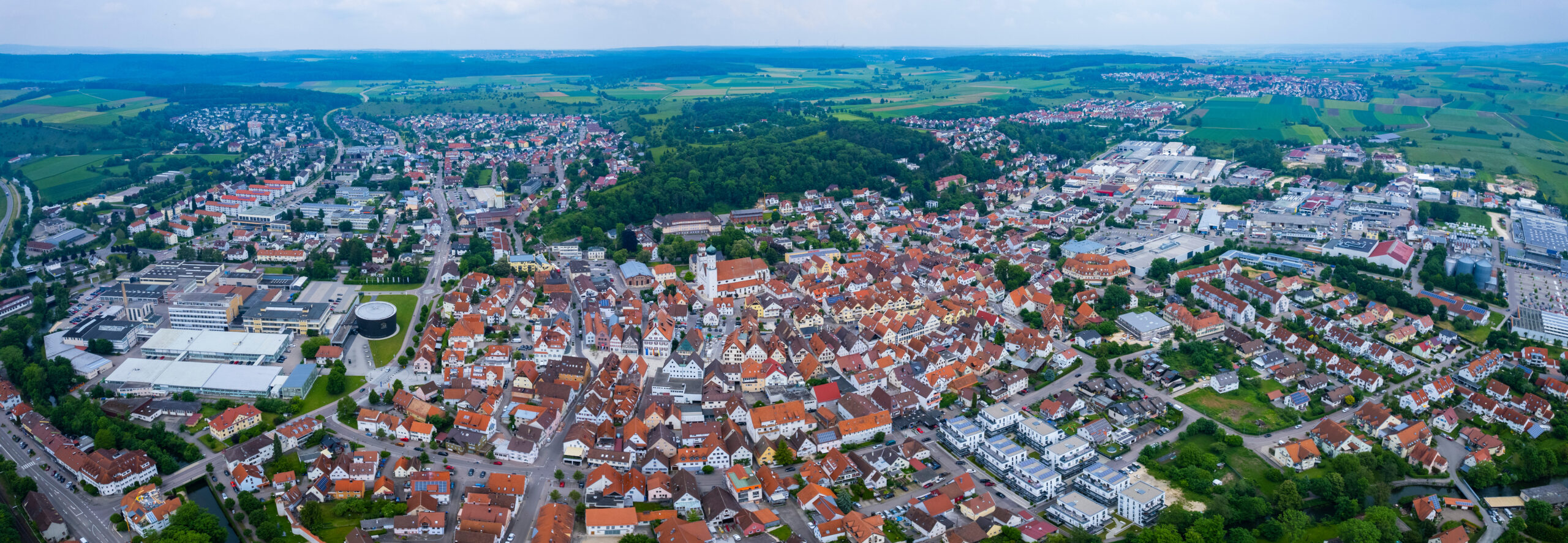 Panorama von Giengen