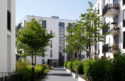 Neubausiedlung in Frankfurt