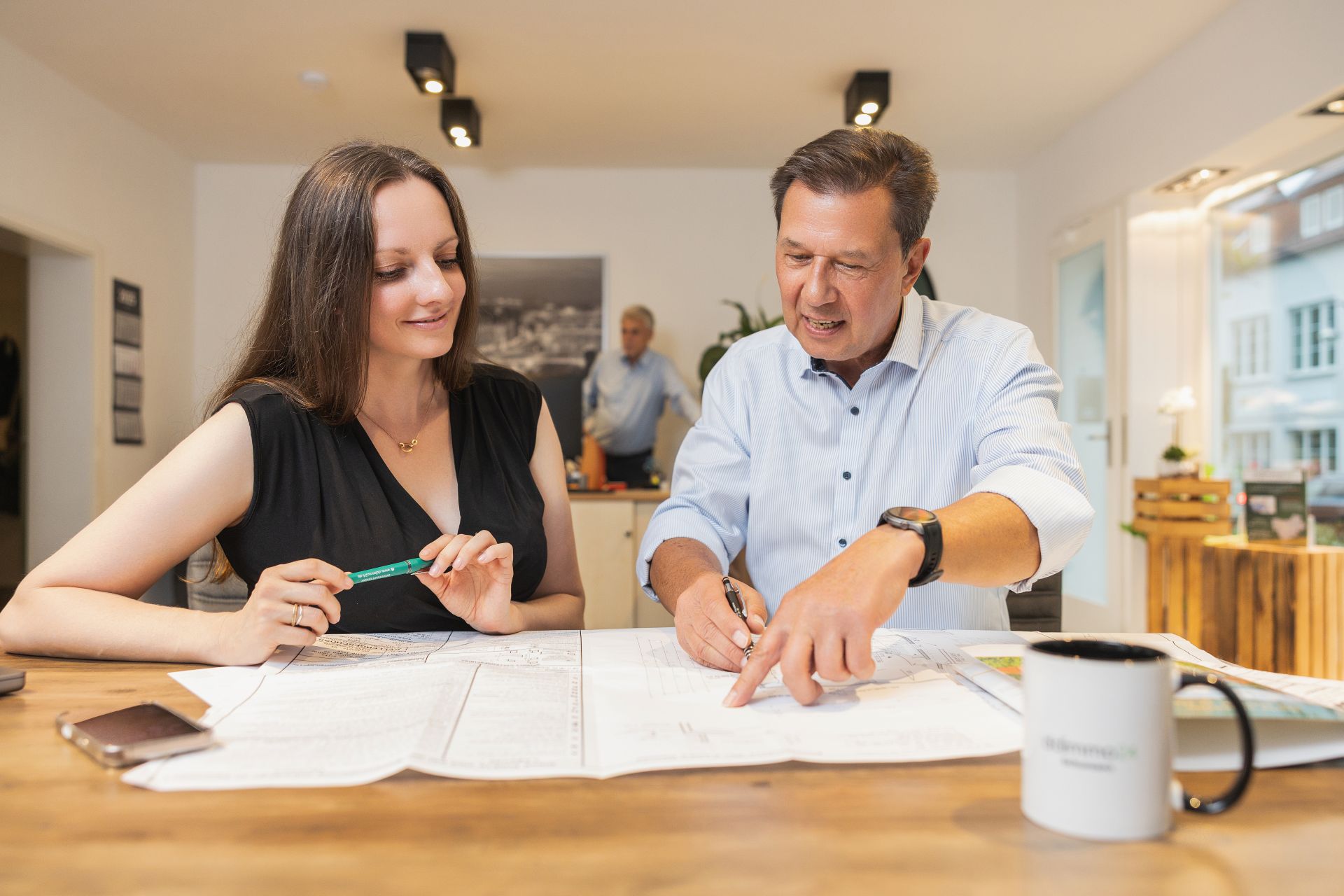 Frau Schumann und Herr Sträche