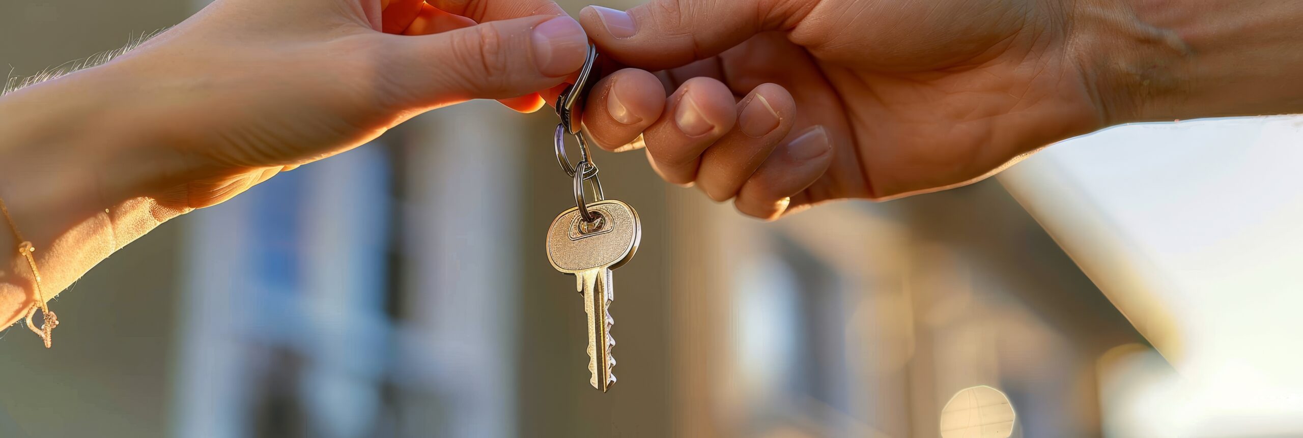 Schlüsselübergabe