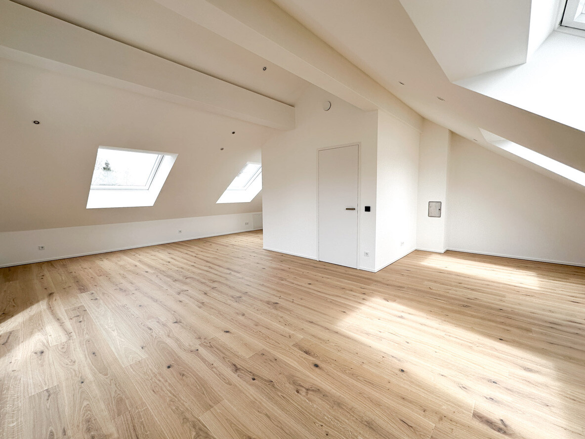 Ausgebautes Dachgeschoss in einem Neubau Objekt
