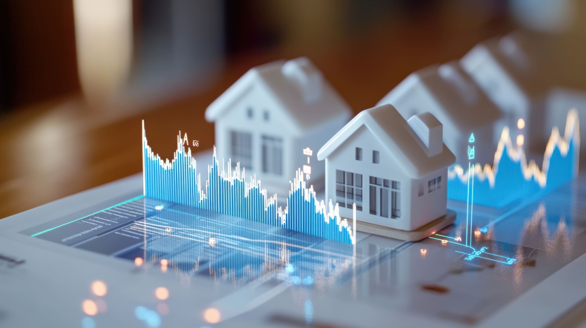 Modellhäuser und digitale Graphen