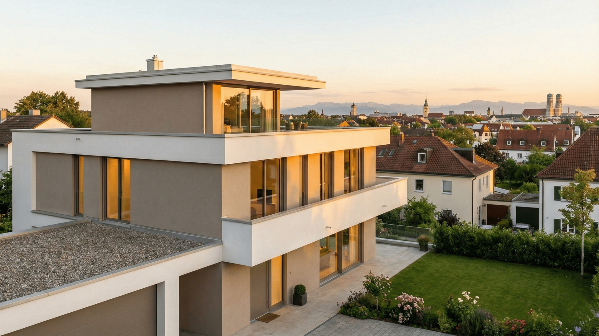 Modernes Einfamilienhaus in München