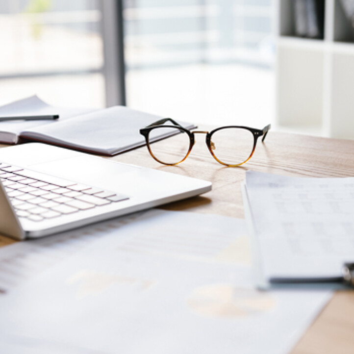 Brille am Arbeitsplatz