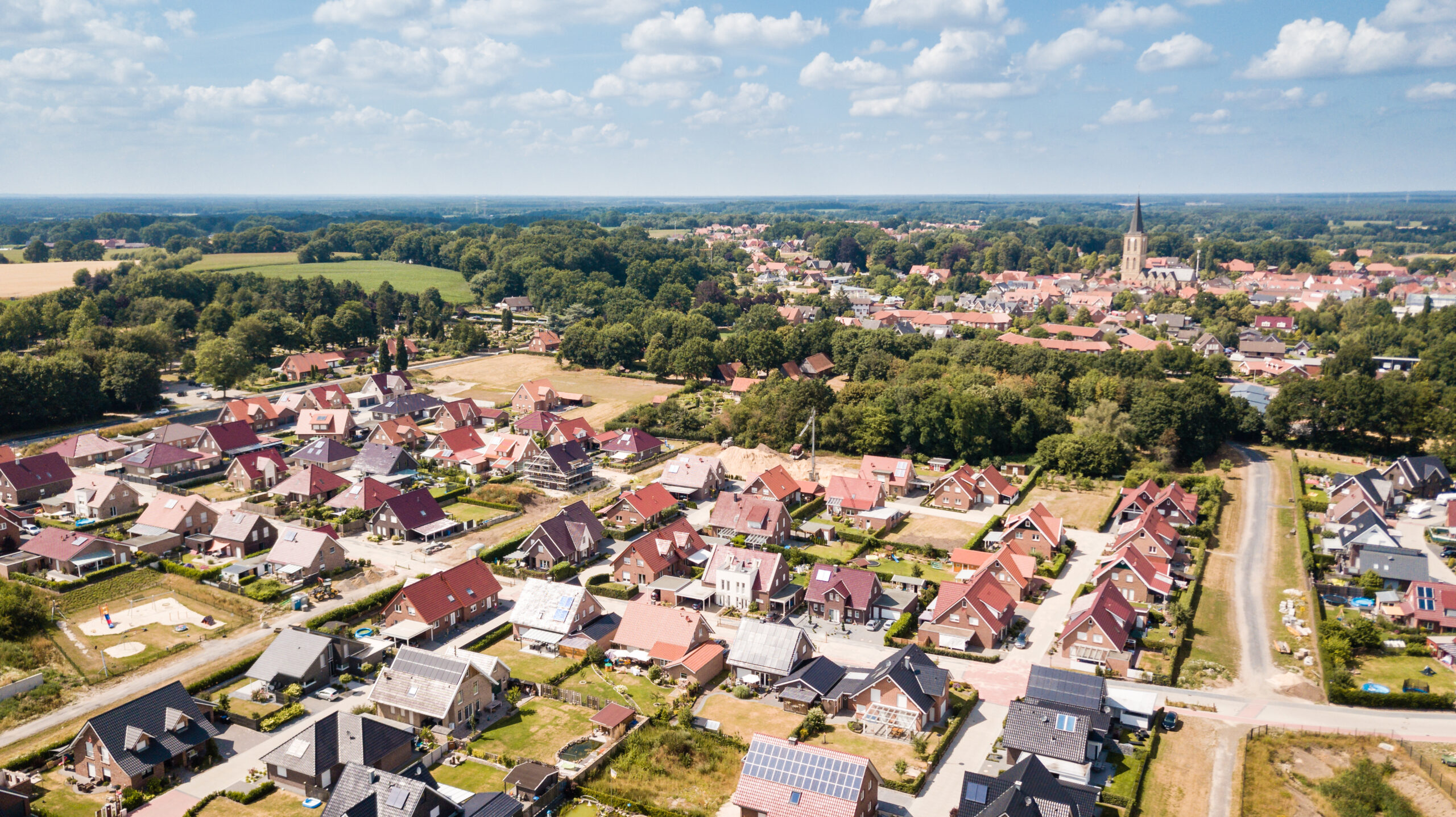 Luftaufnahme Emsland