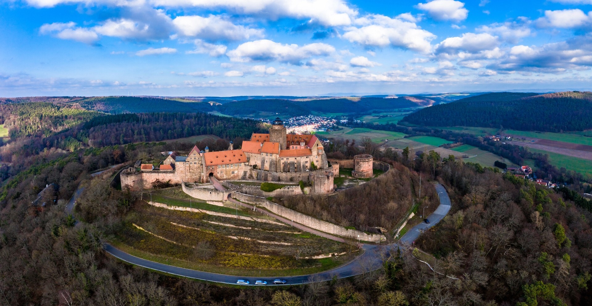 Blick auf Schloss Breuberg