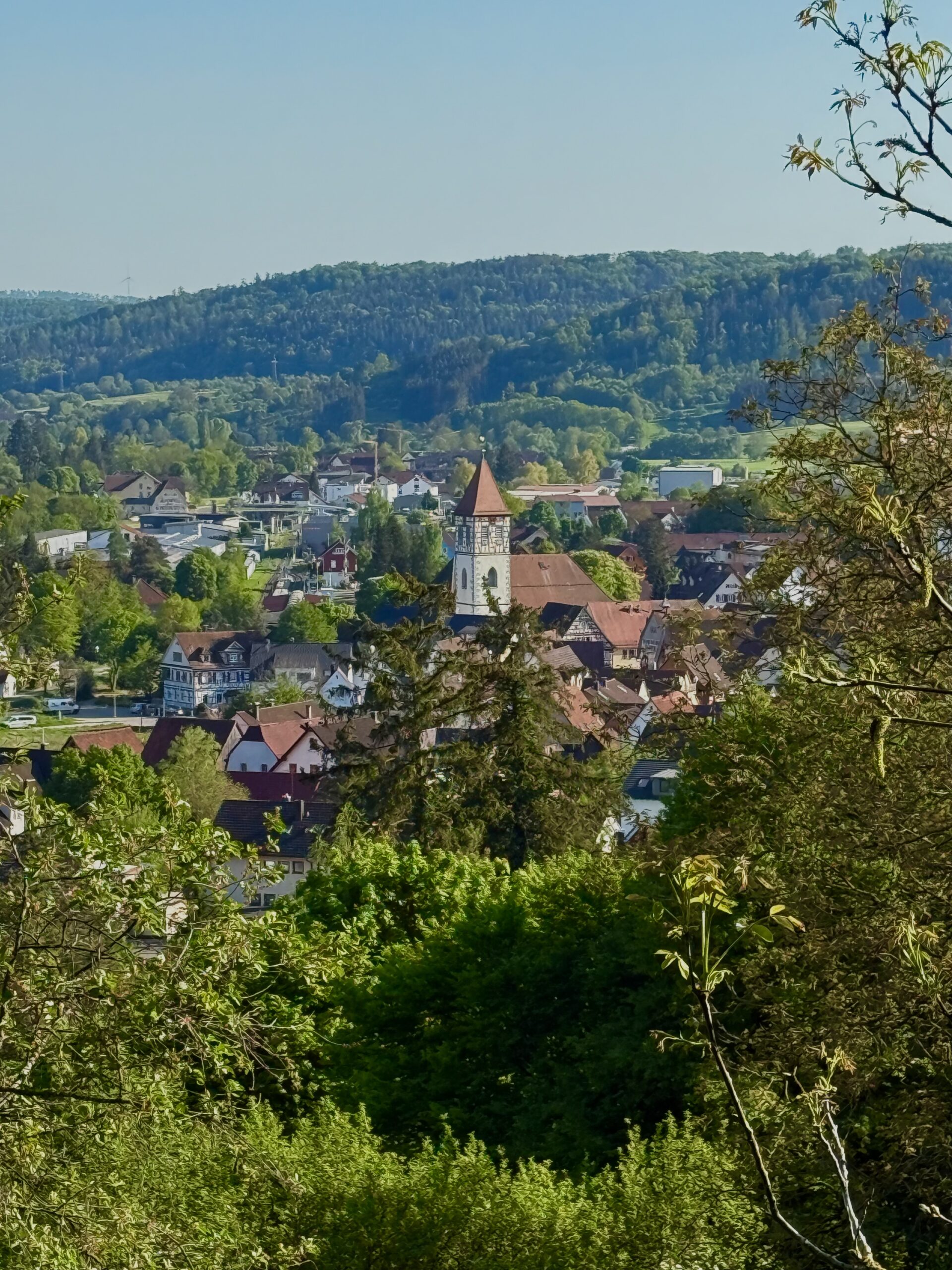 Blick auf Kirche