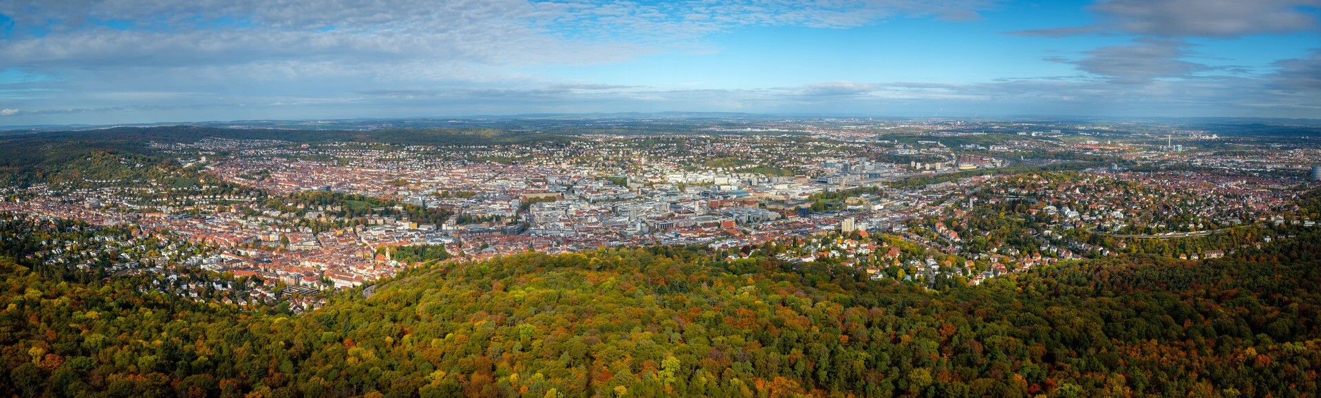 Panorama im Herbst
