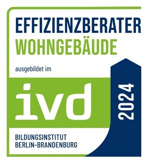Ausweis: Effizienzberater Wohngebäude, ivd 2024, Berlin-Brandenburg.