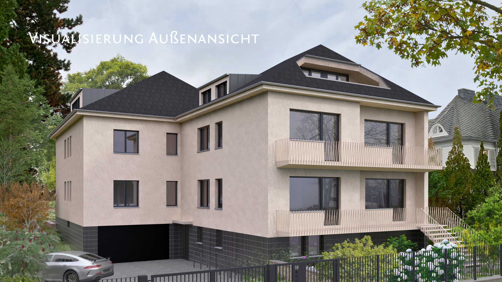 Immobilienfotos zur Maisonettewohnung in Berlin Dahlem